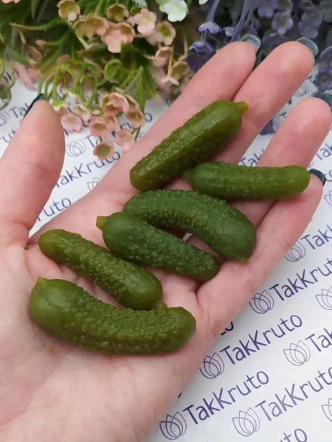 Корнишоны, силиконовая форма для мыла/свечей/гипса